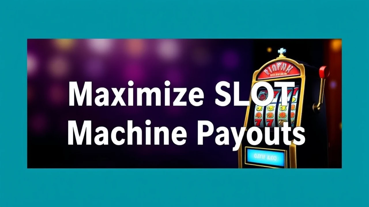Your Go-To Manual for Maximizing Slot Machine Payouts