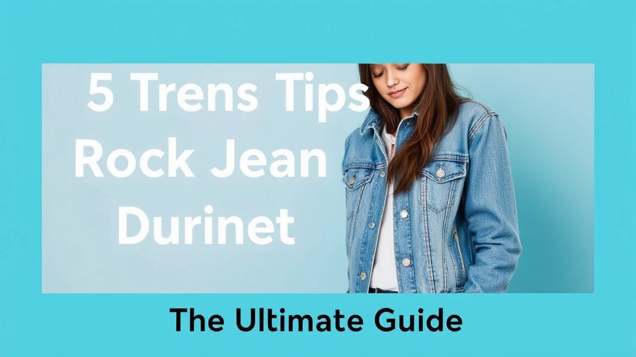 5 Trendy Tips to Rock Jean Jackets During the Current Season: Your Ultimate Guide