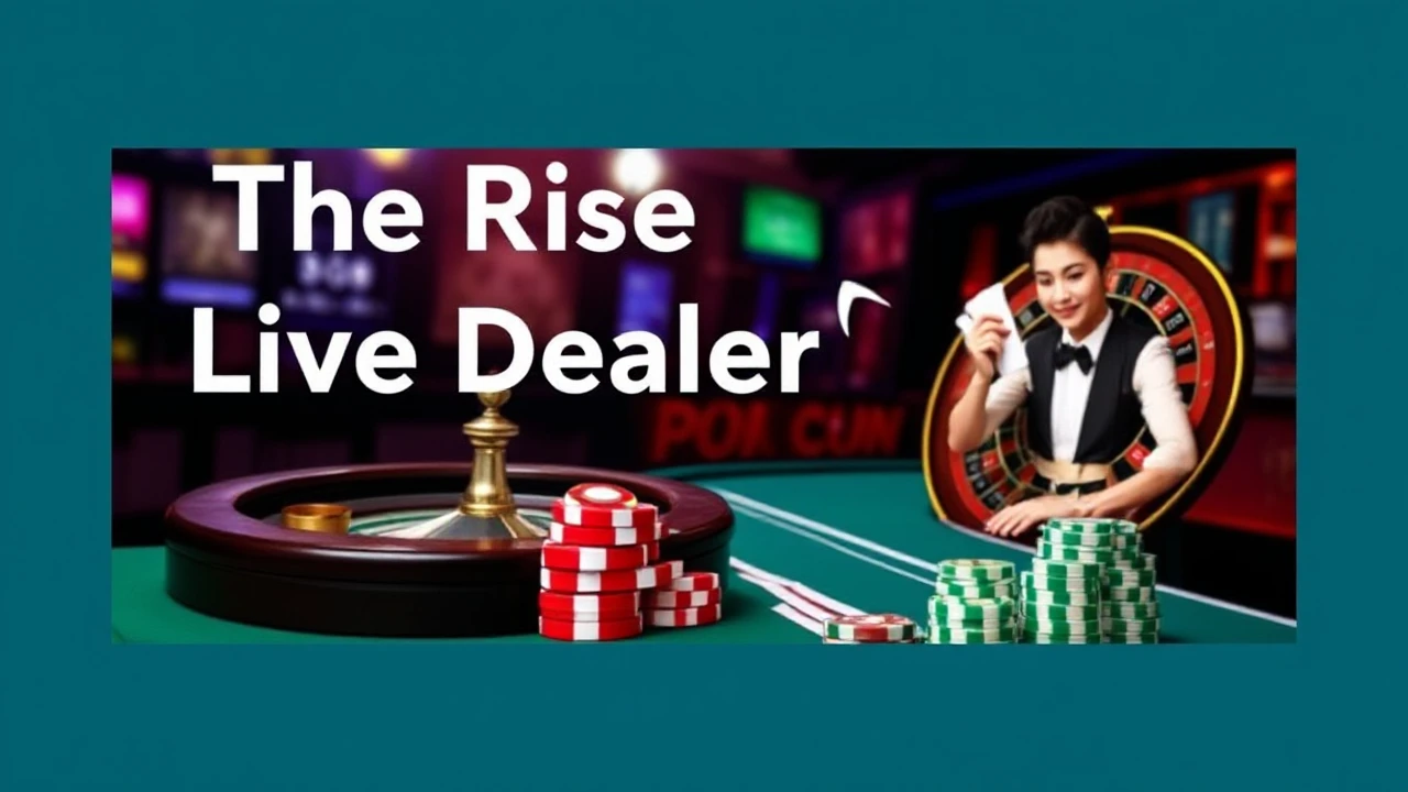 The Rise of Live Dealer Online Casino Gambling Games