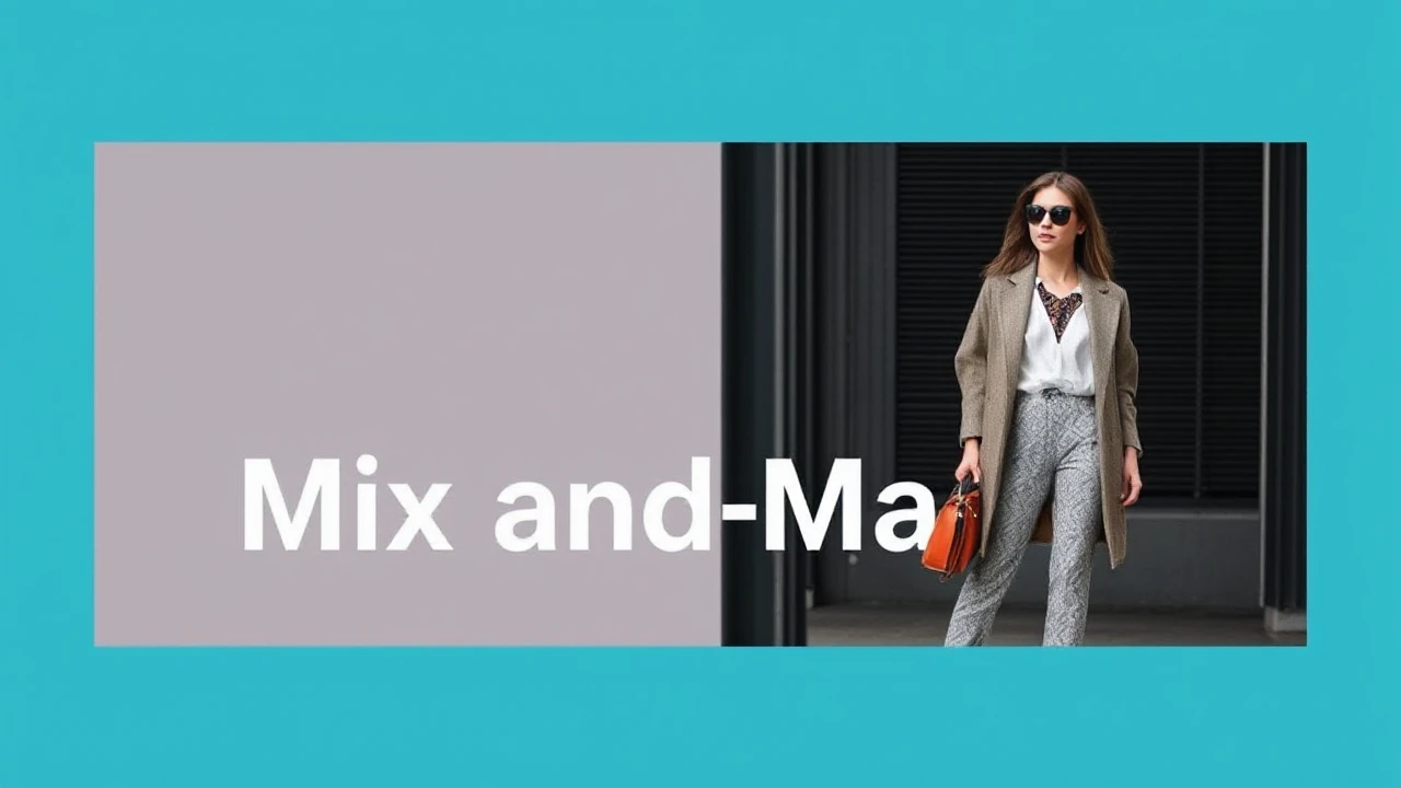Becoming Proficient in the Art of Mix and Match in Fashion: A Guide to Elevate Your Style
