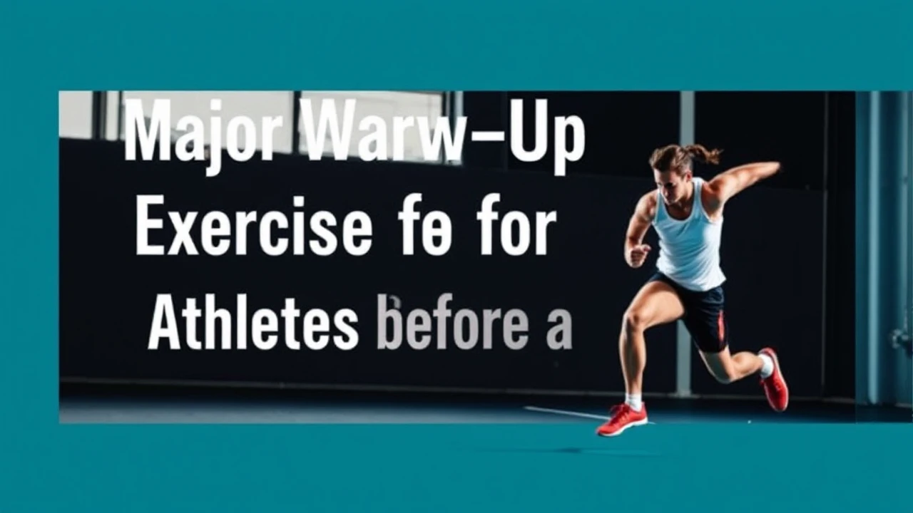Major Warm-Up Exercises for Athletes Before a Workout