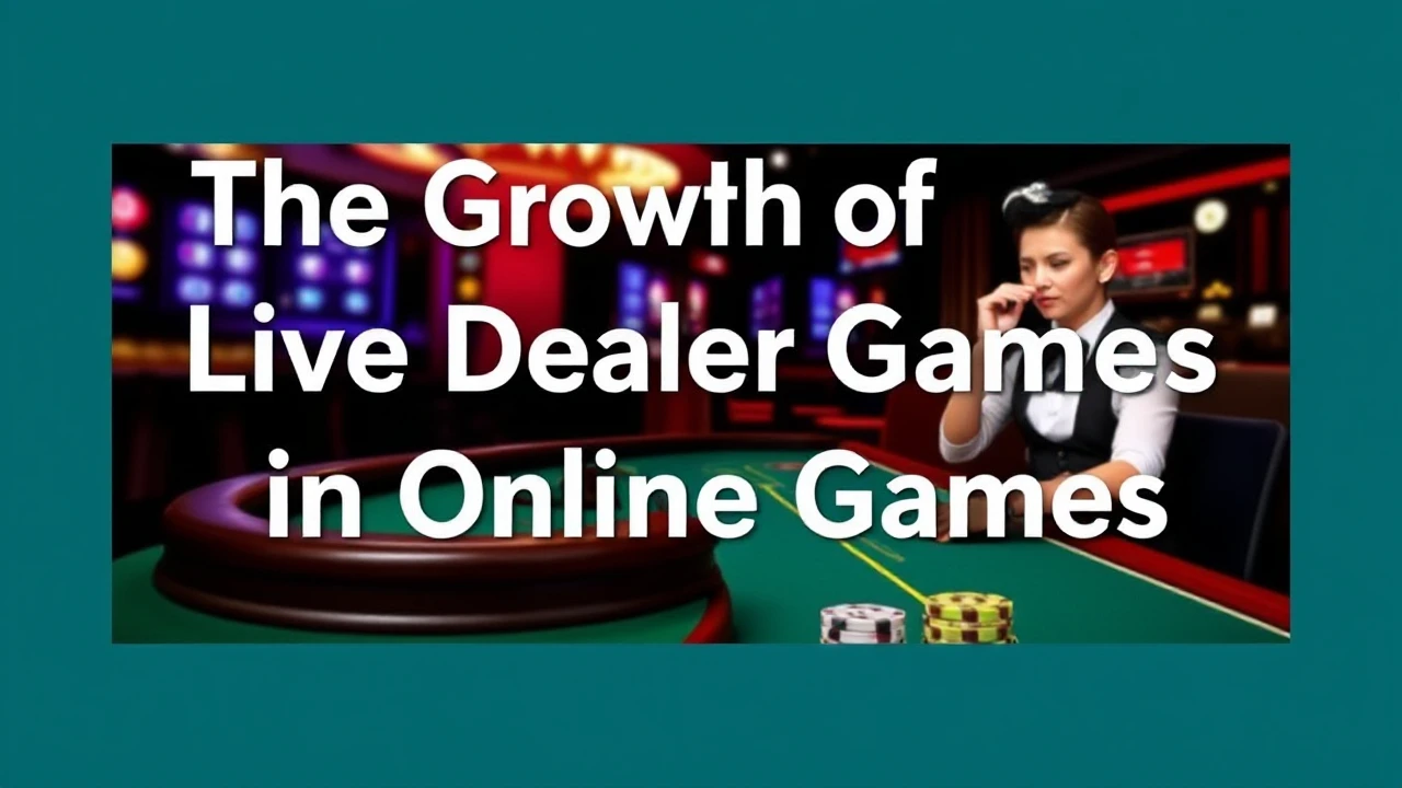 The Growth of Live Dealer Games in Online Casinos