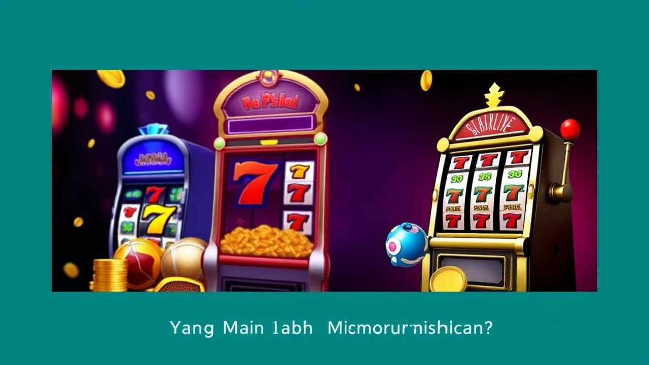 Perbandingan Antara Slot Online dan Slot Tradisional: Yang Mana Lebih Menguntungkan?