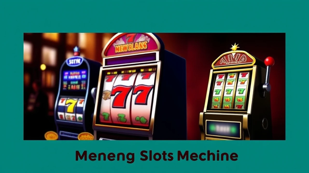 Strategi Jitu Menang Selalu Bermain Slot Machine