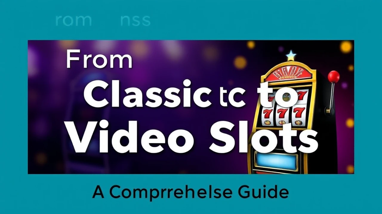 From Classic to Video Slots: A Comprehensive Guide