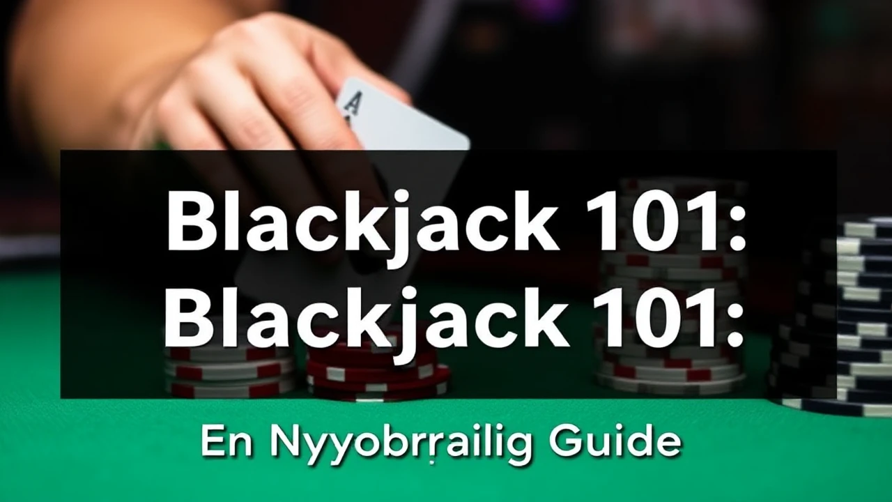 Blackjack 101: En Nybörjarvänlig Guide