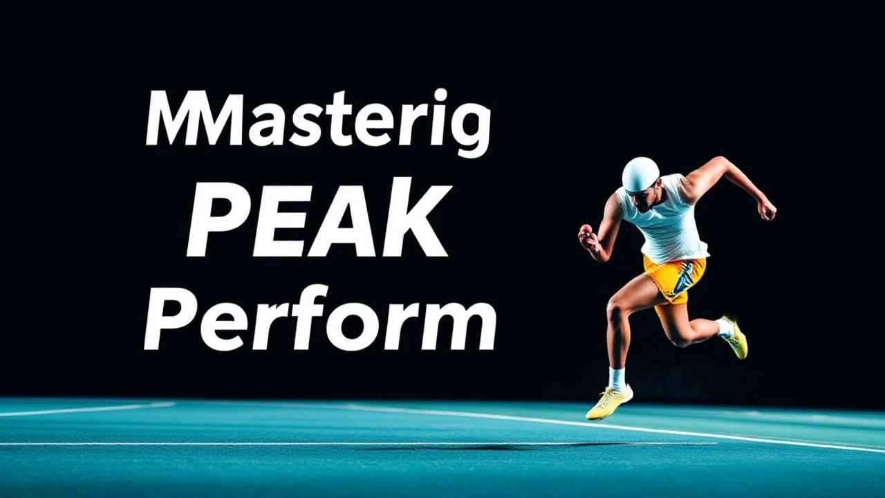 Mastering Peak Performance: Expert Tips from Pro Athletes