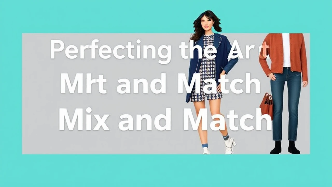 Perfecting the Art of Mix and Match in Fashion: A Guide to Elevate Your Style