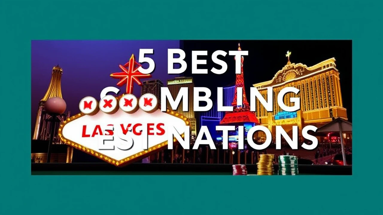 5 Best Gambling Destinations Around the World: A Must-Visit Guide
