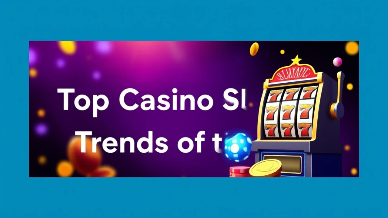 Revealing the Top Casino Slot Trends of the Year