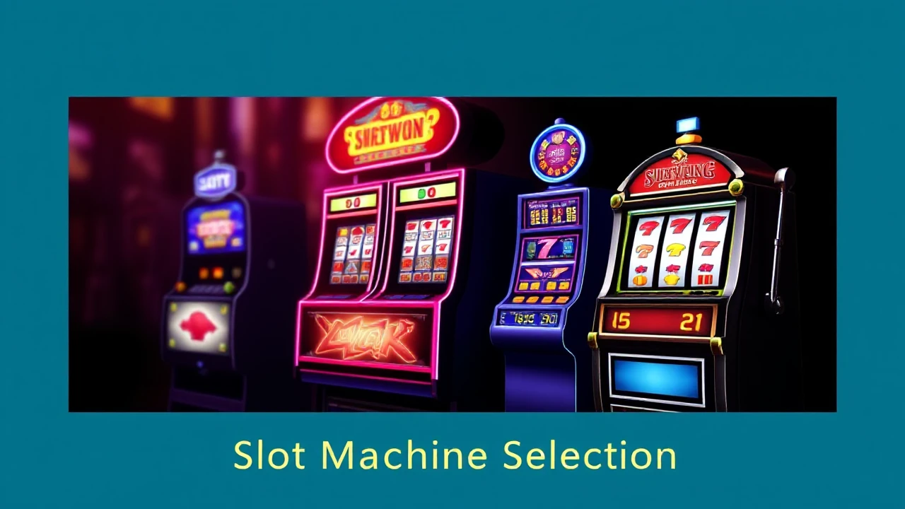 Mastering the Skill of Slot Machine Selection