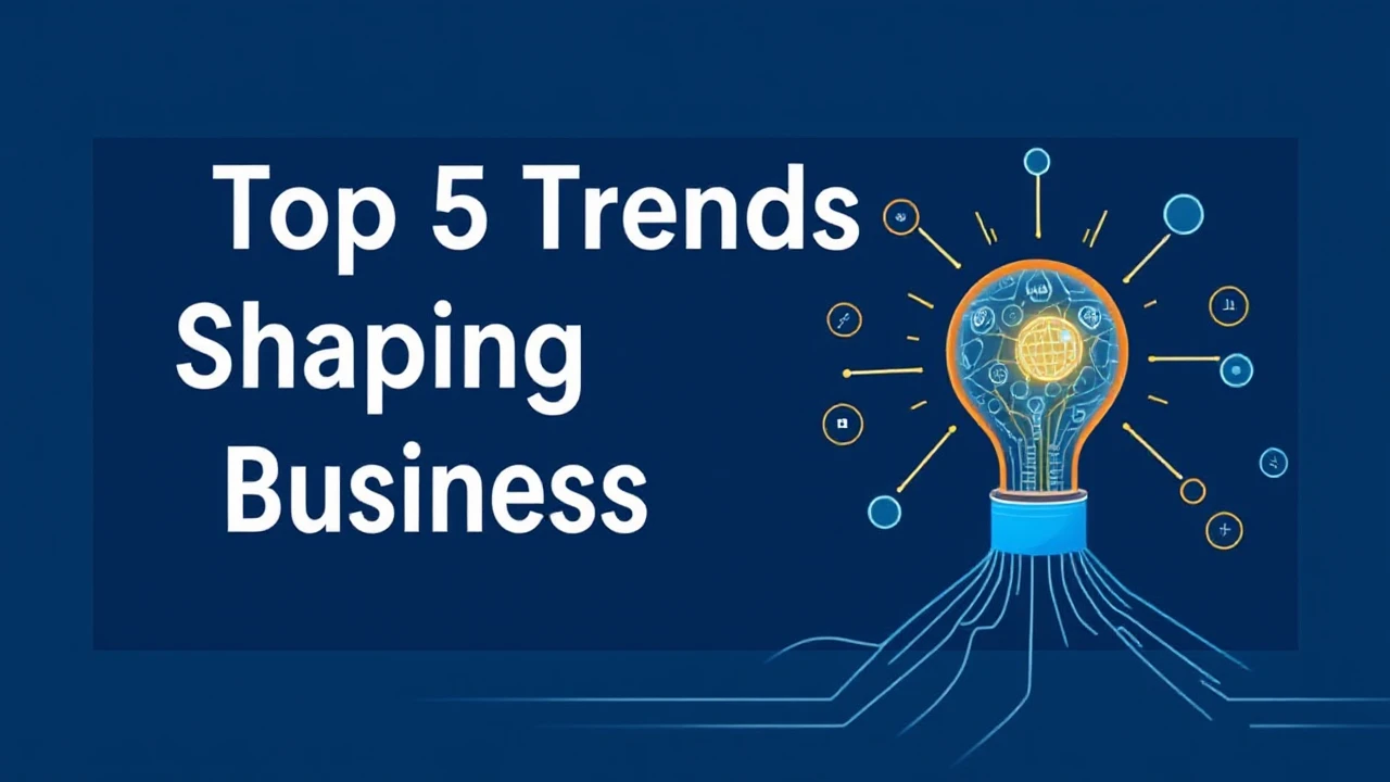 Investigating the Top 5 Trends Shaping the Future of Business Innovation