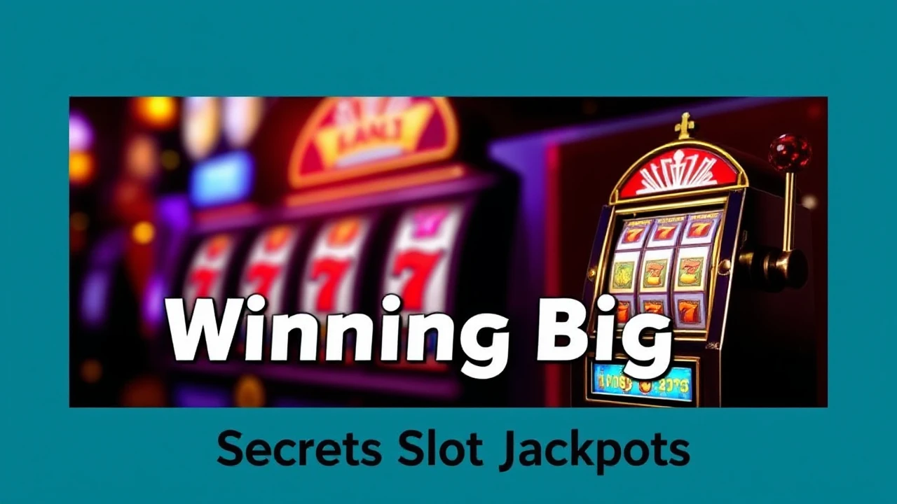 Winning Big: Secrets of Casino Slot Jackpots