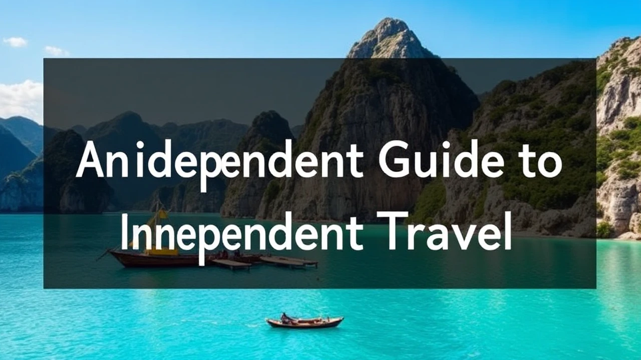 An Essential Guide to Independent Travel: Top Tips for Exploring the World Solo