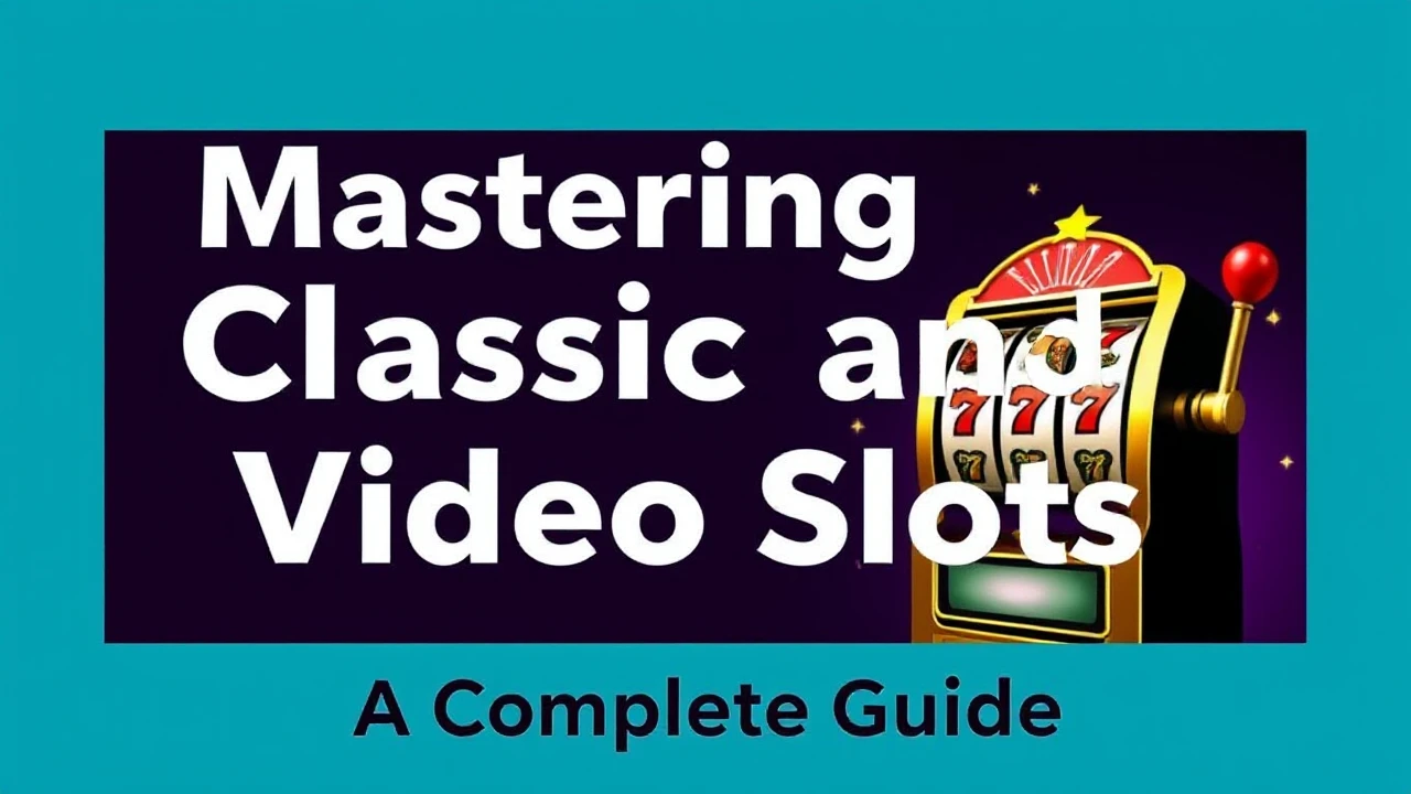 Mastering Classic and Video Slots: A Complete Guide