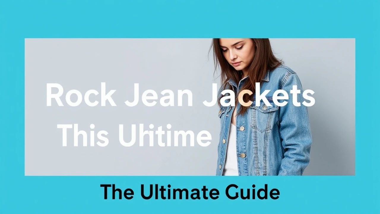 5 Fashionable Ideas to Rock Jean Jackets This Season: Your Ultimate Guide