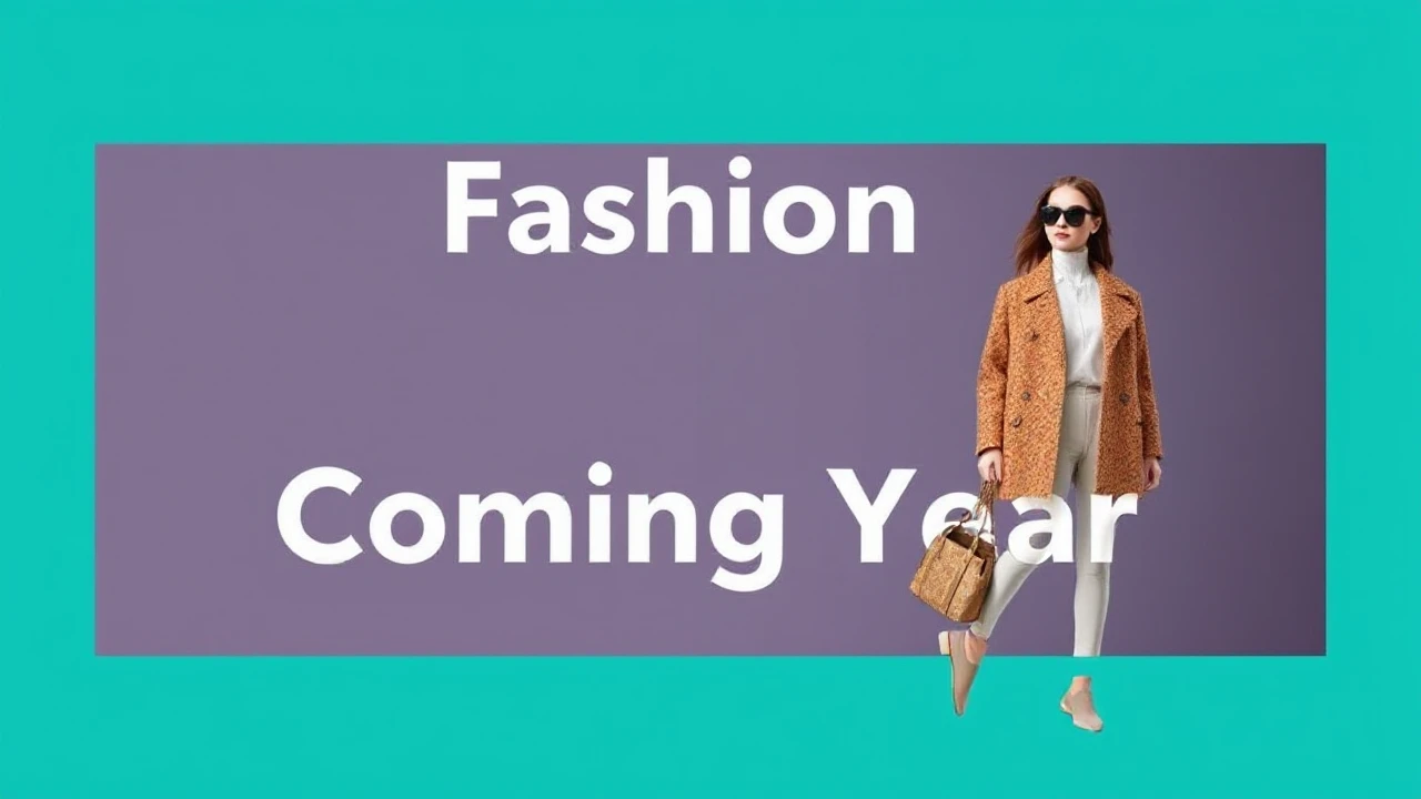 The Fashion Trends to Look Forward to in the Coming Year