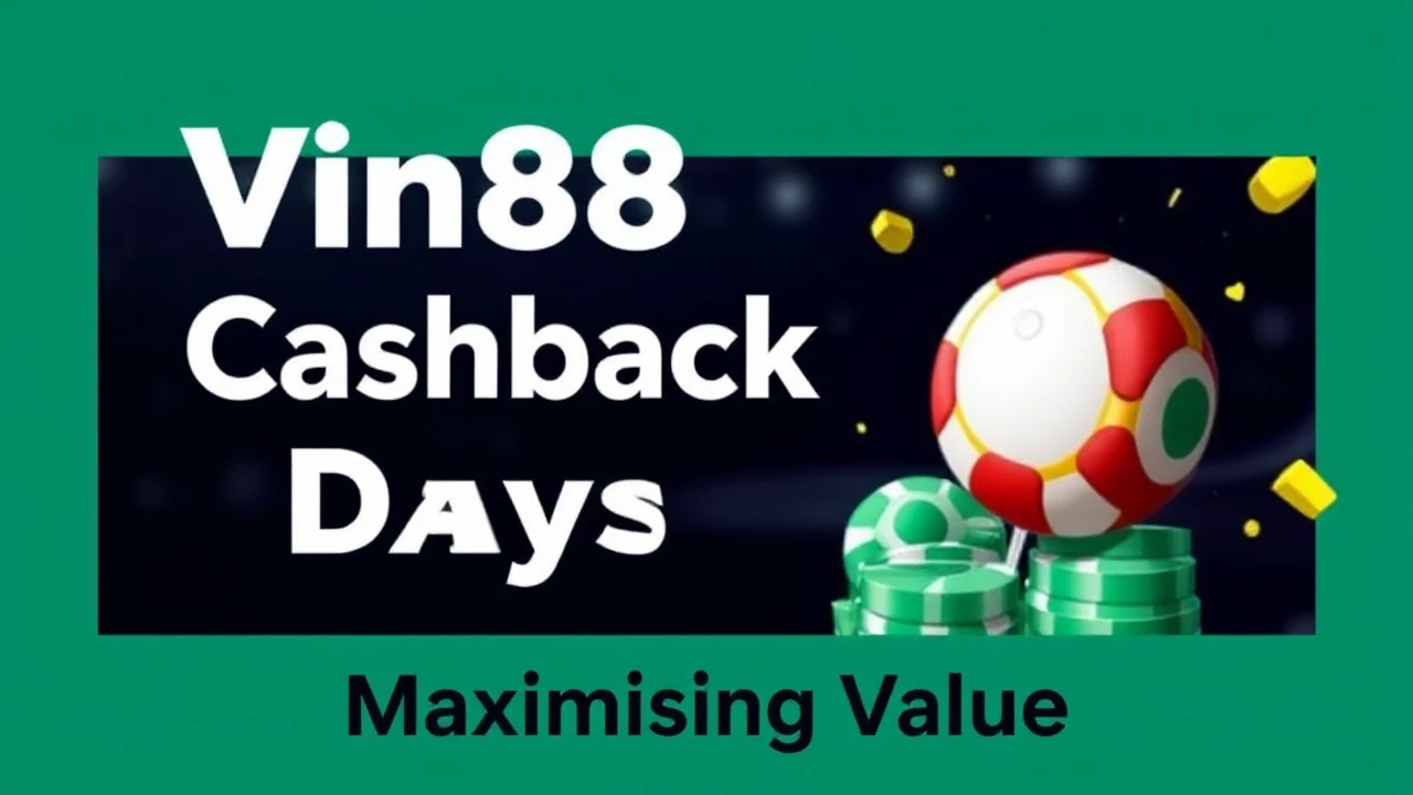 Vin88 Cashback Days: Maximising Value