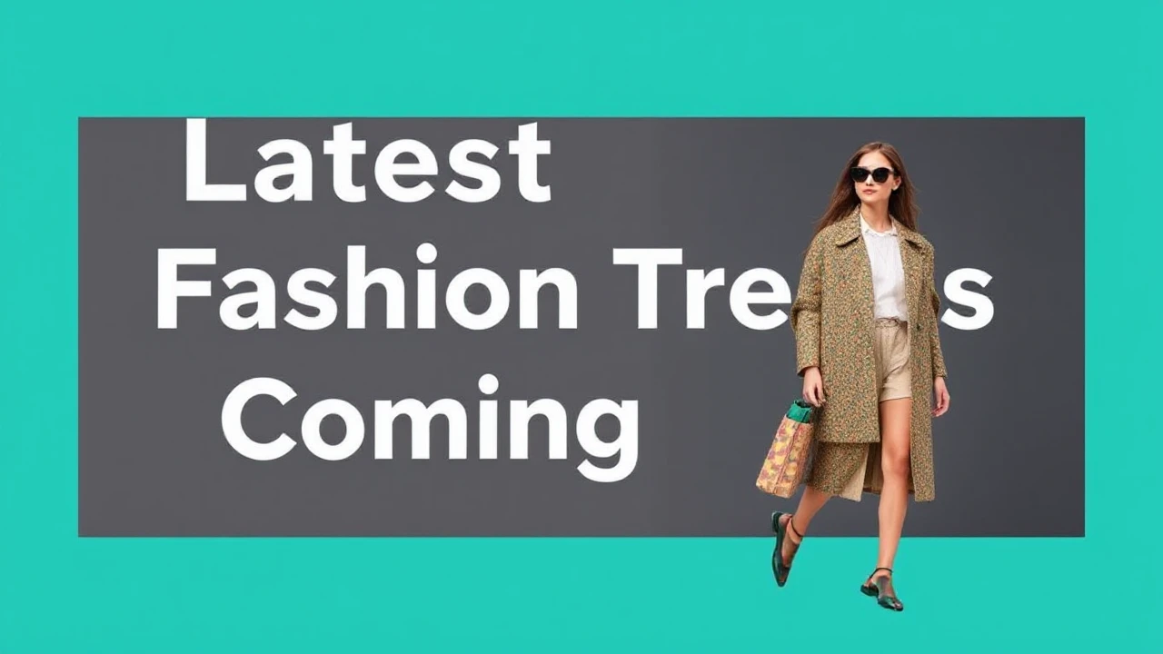 Latest Fashion Trends to Keep an Eye on in the Coming Year