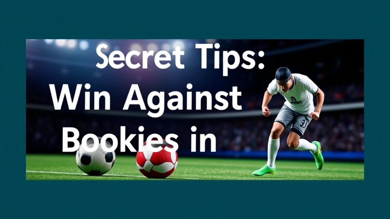Secret Tips: Win Against the Bookies in Sports Wagering