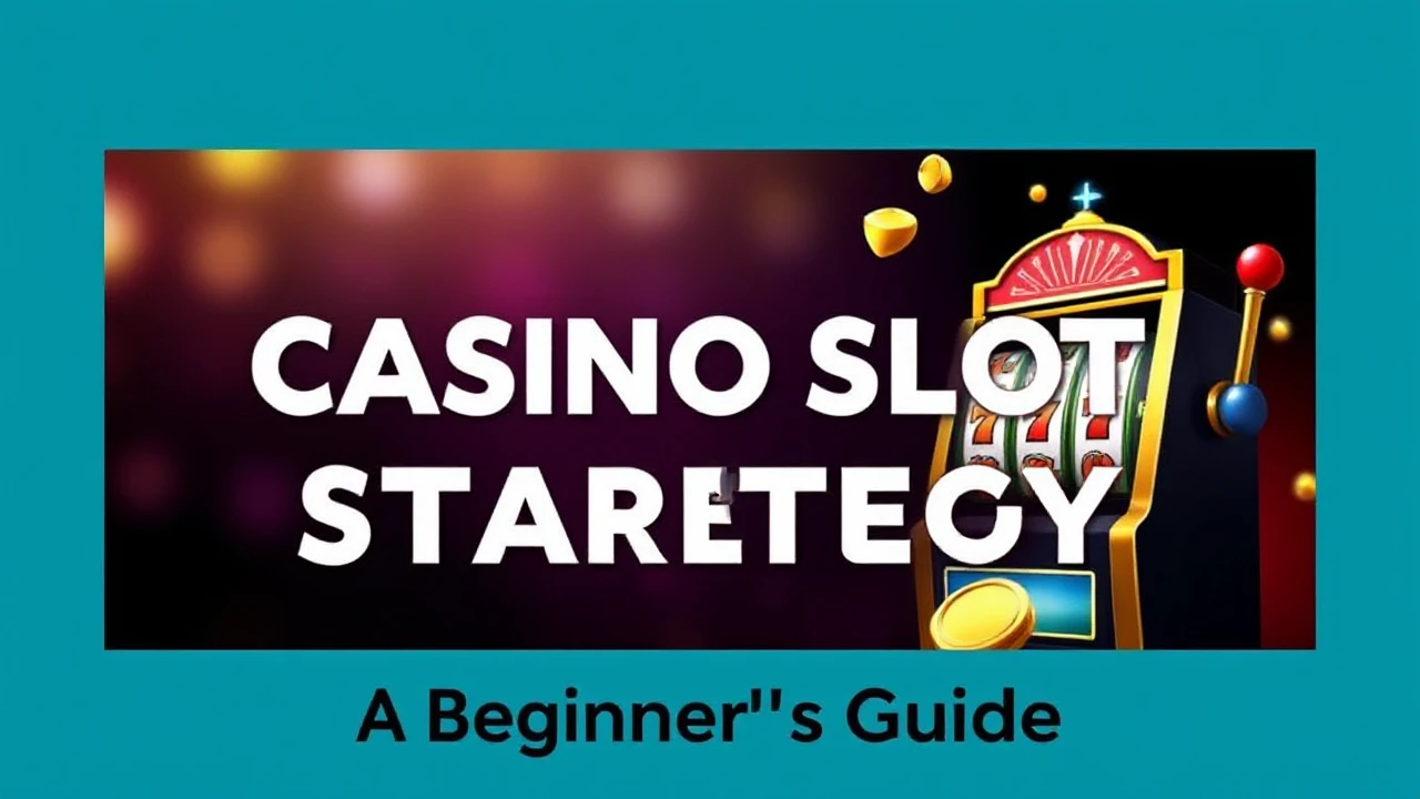 Mastering the Art of Casino Slot Strategy: A Beginner's Guide