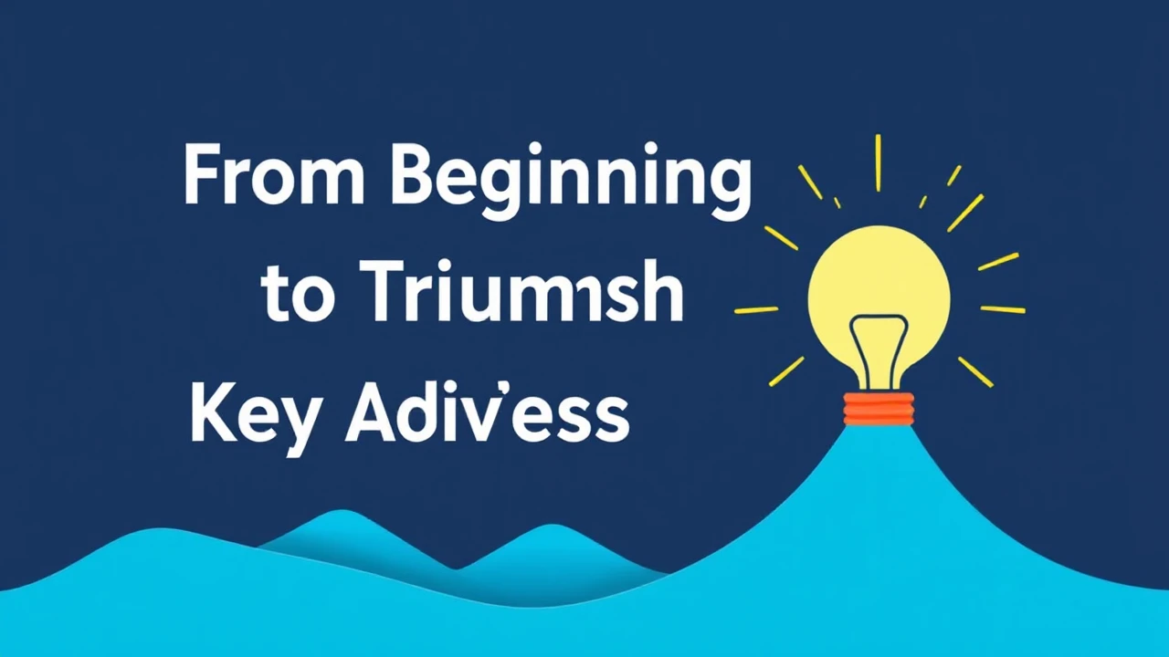 From Beginning to Triumph: Key Advice for Business Founders