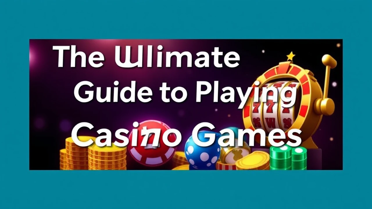 The Ultimate Guide to Playing Casino Games