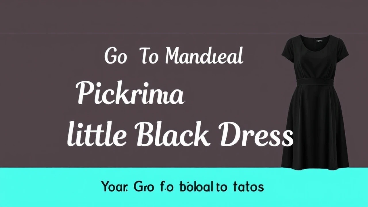 Your Go-To Manual of Picking the Ultimate Little Black Dress