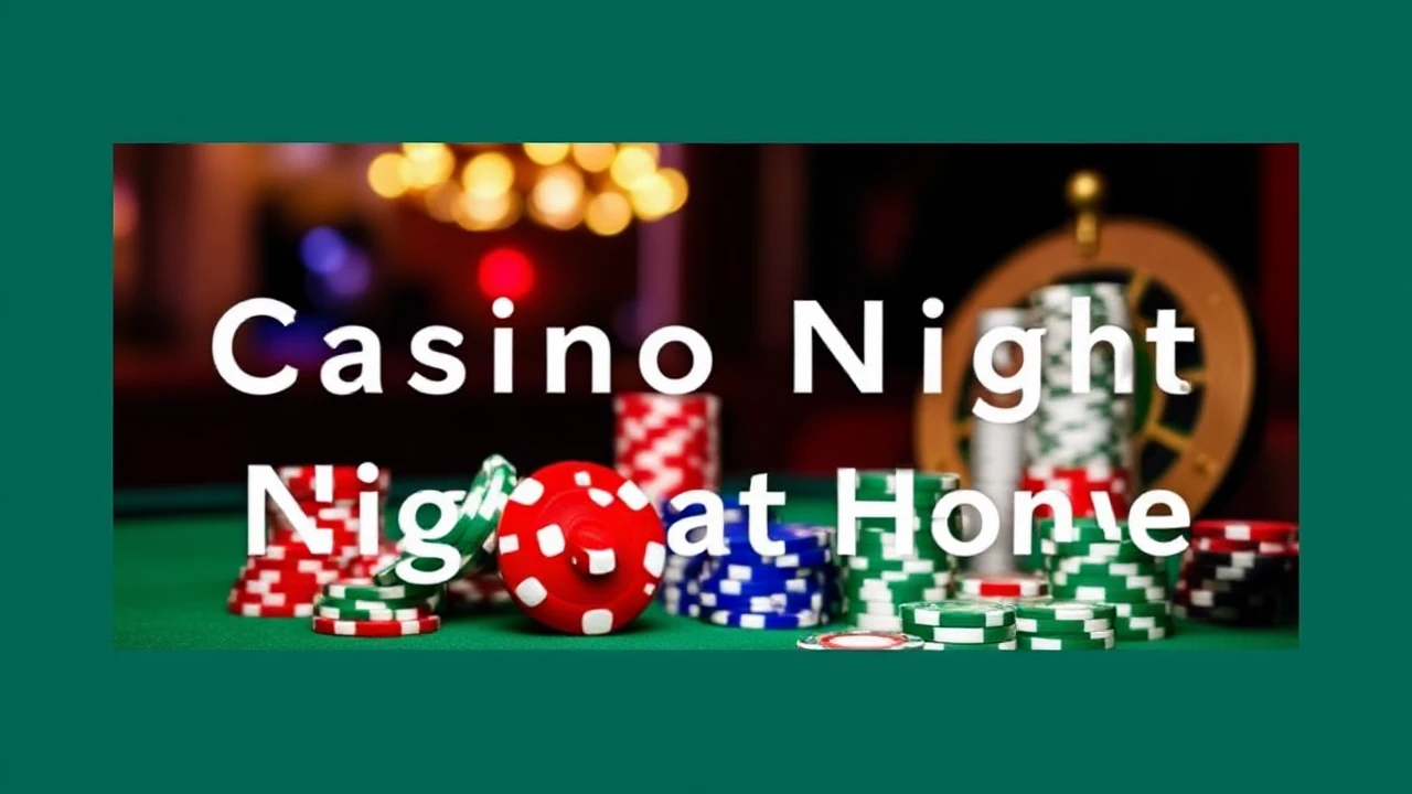 Host a Casino Night at Home: DIY Tips for Success