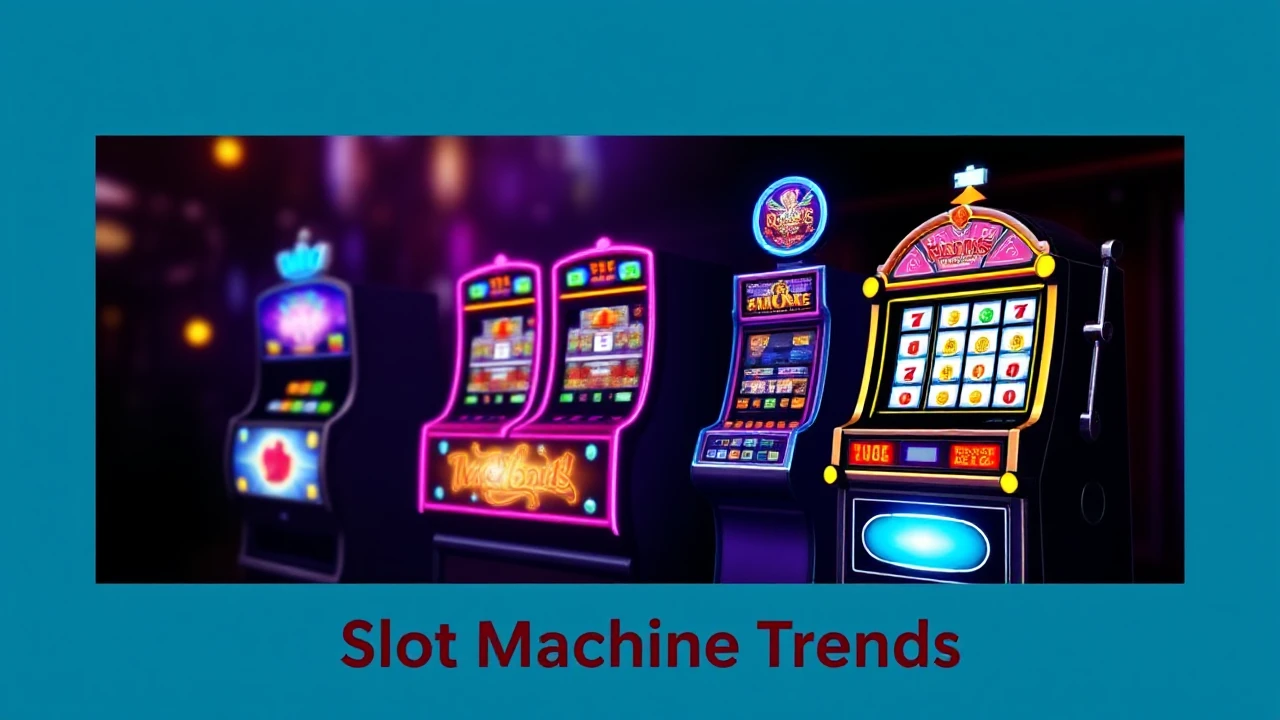 Riding the Trend of Slot Machine Trends: Key Points to Expect