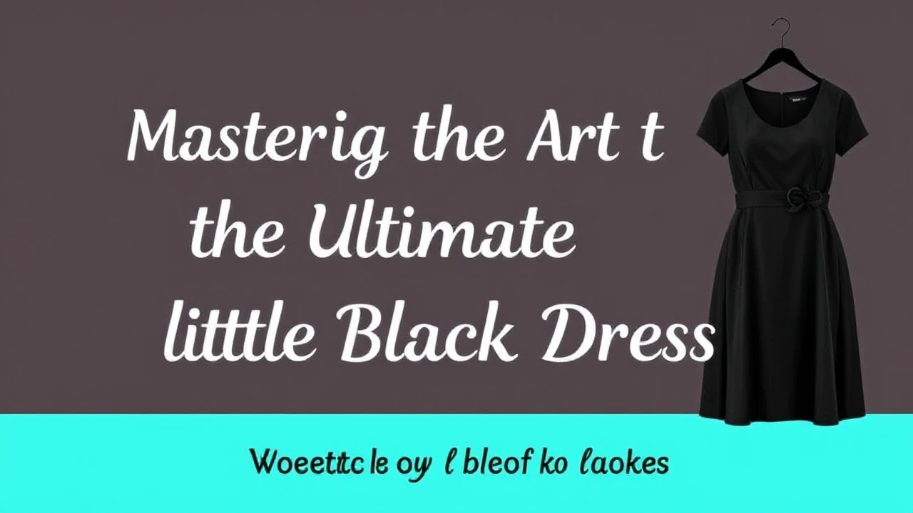 Mastering the Art of Selecting the Ultimate Little Black Dress