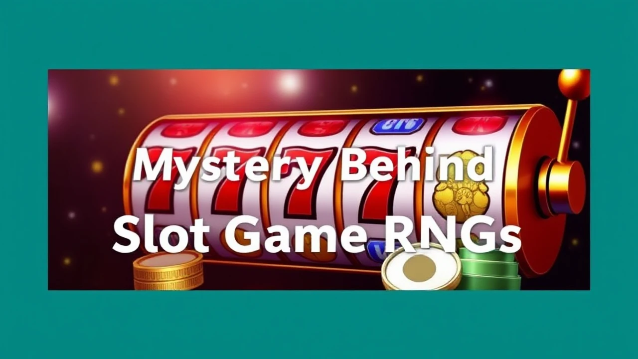 Unveiling the Mystery Behind Slot Game RNGs