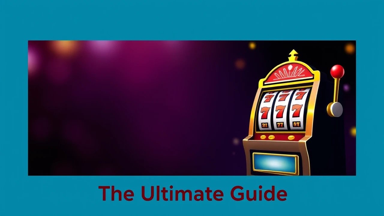 Mastering the Craft of Slot Machine Machine Strategy: The Ultimate Guide