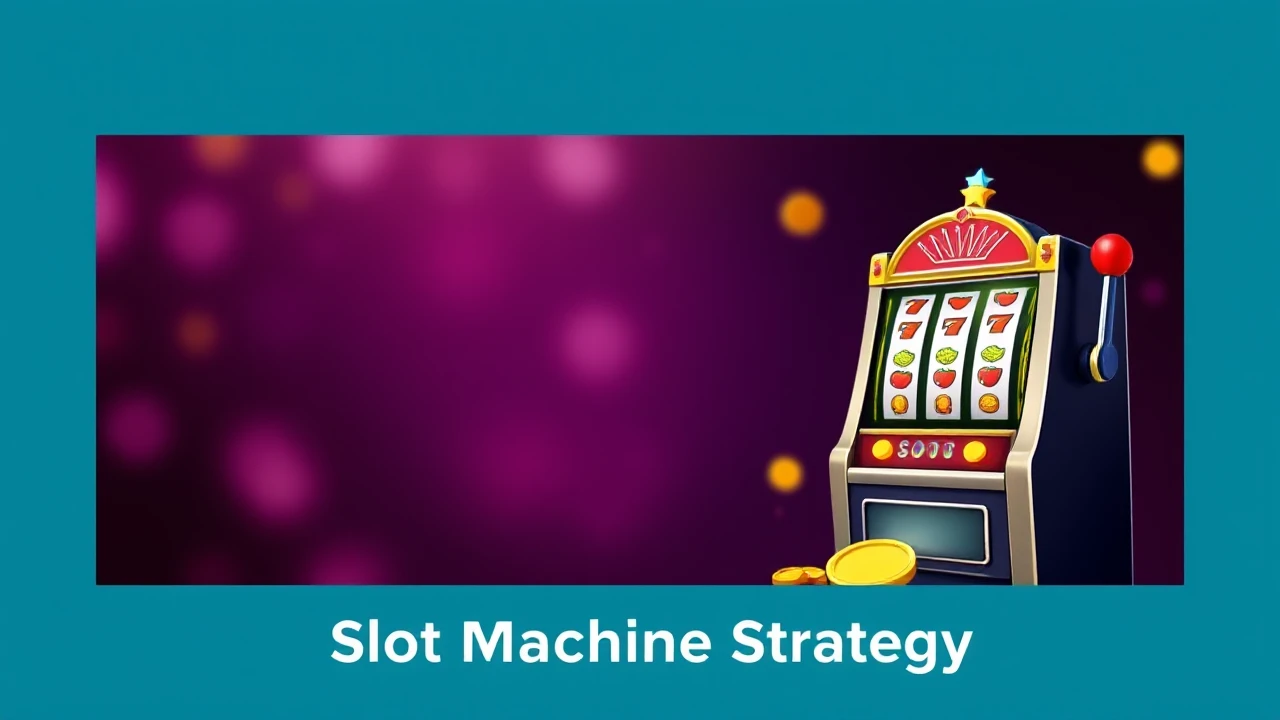 Becoming Proficient in the Art of Slot Machine Strategy