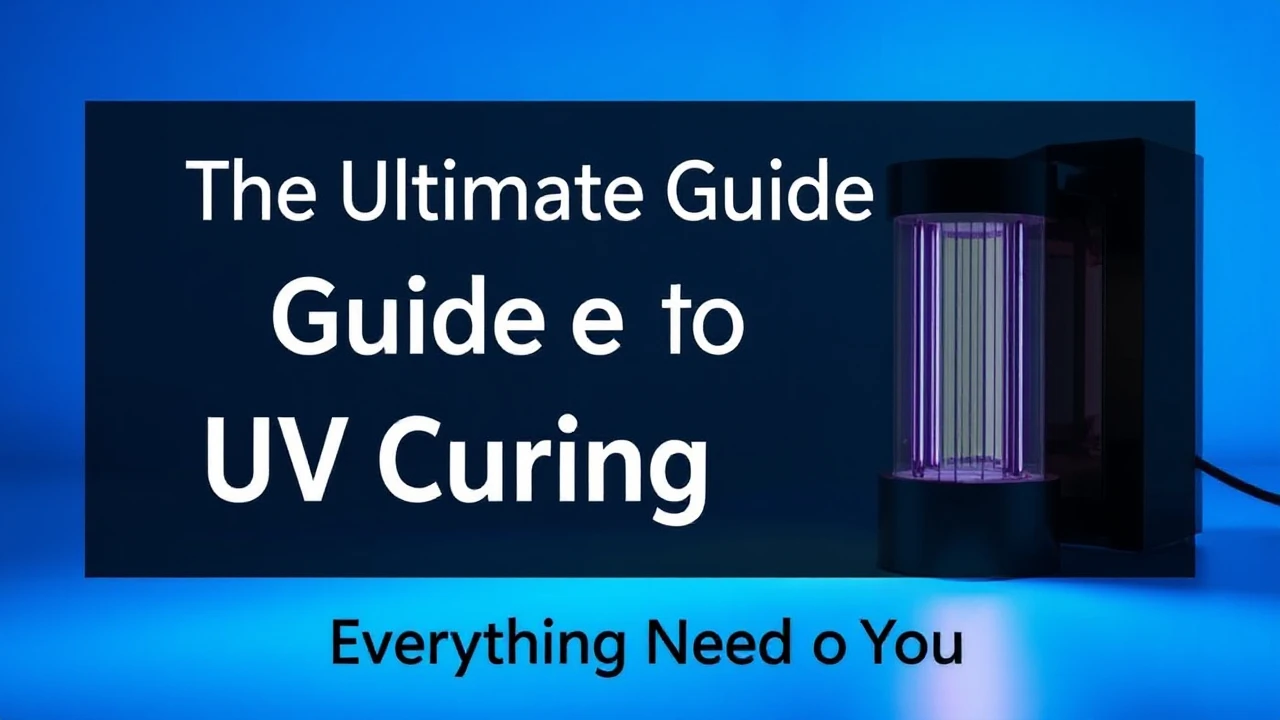 The Ultimate Guide to UV Curing Lamps: Everything You Need to Know
