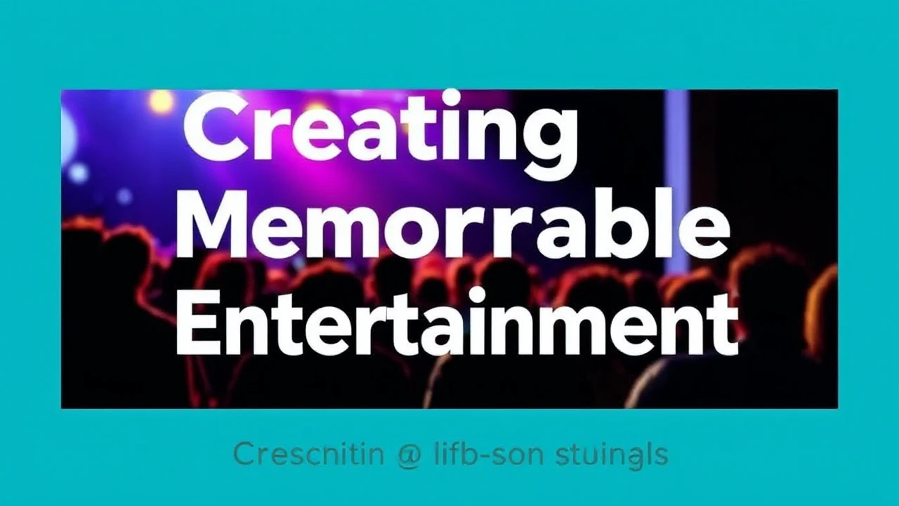 Creating Memorable Entertainment: A Decade of Tips to Consider
