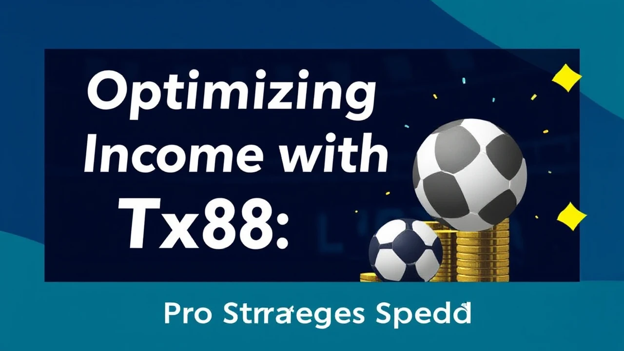 Optimizing Income with Tx88: Pro Strategies Exposed