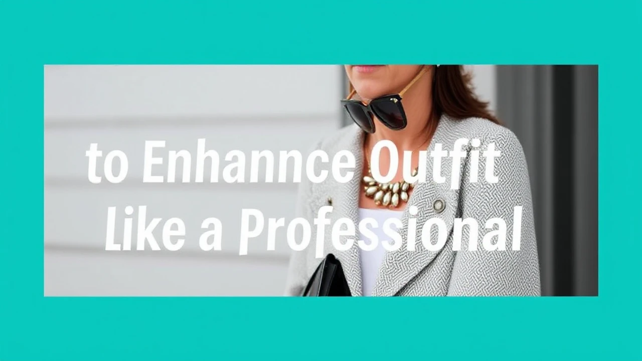 5 Elegant Methods to Enhance Your Outfit Like a Professional