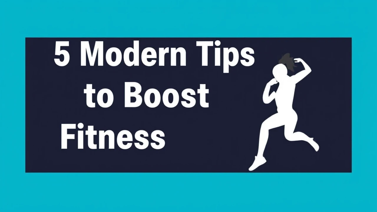 5 Modern Tips to Boost Your Fitness Lifestyle