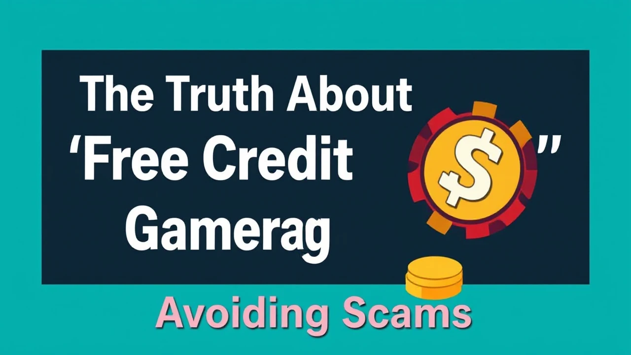 The Truth About “Free Credit” Generators (Avoiding Scams)