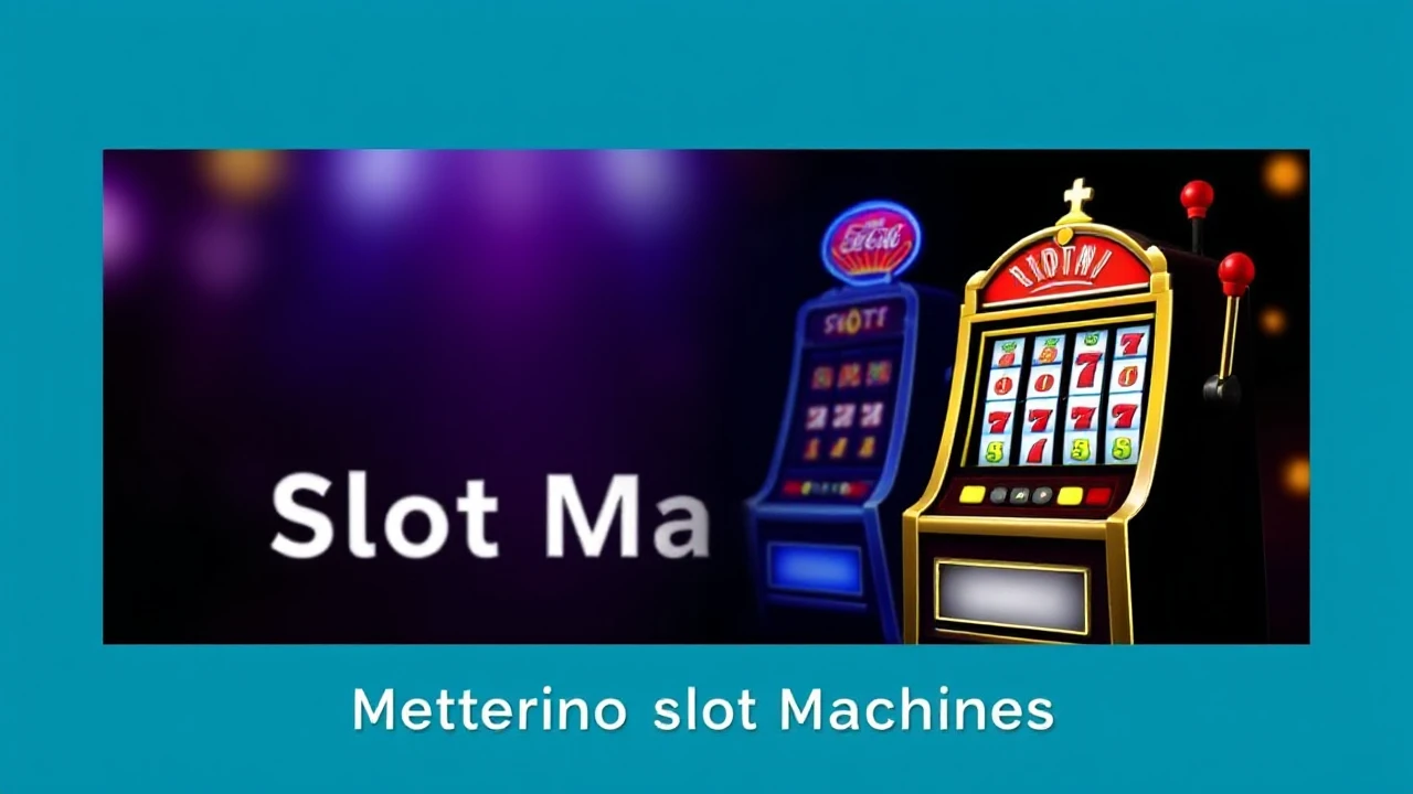 Mastering Slot Machines: Key Tips for Beginners