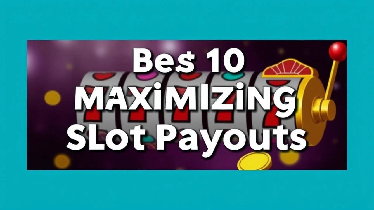 Best 10 Strategies for Maximizing Slot Payouts