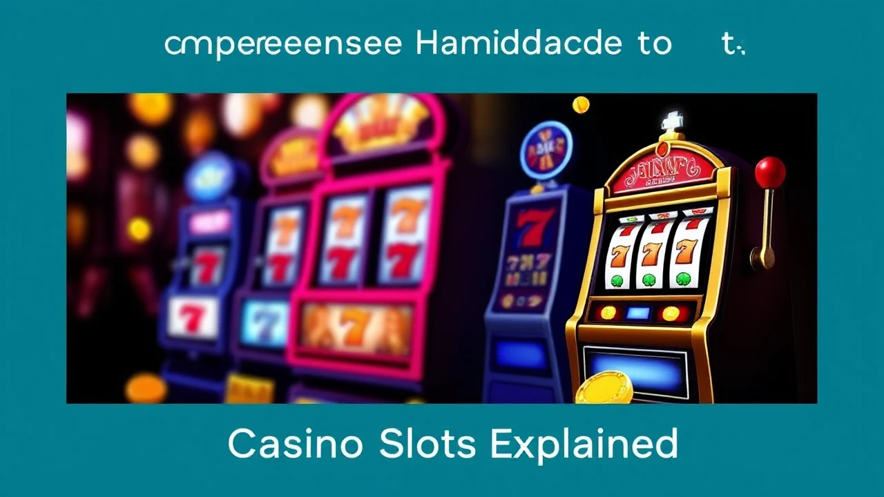 A Comprehensive Handbook to Casino Slots Explained