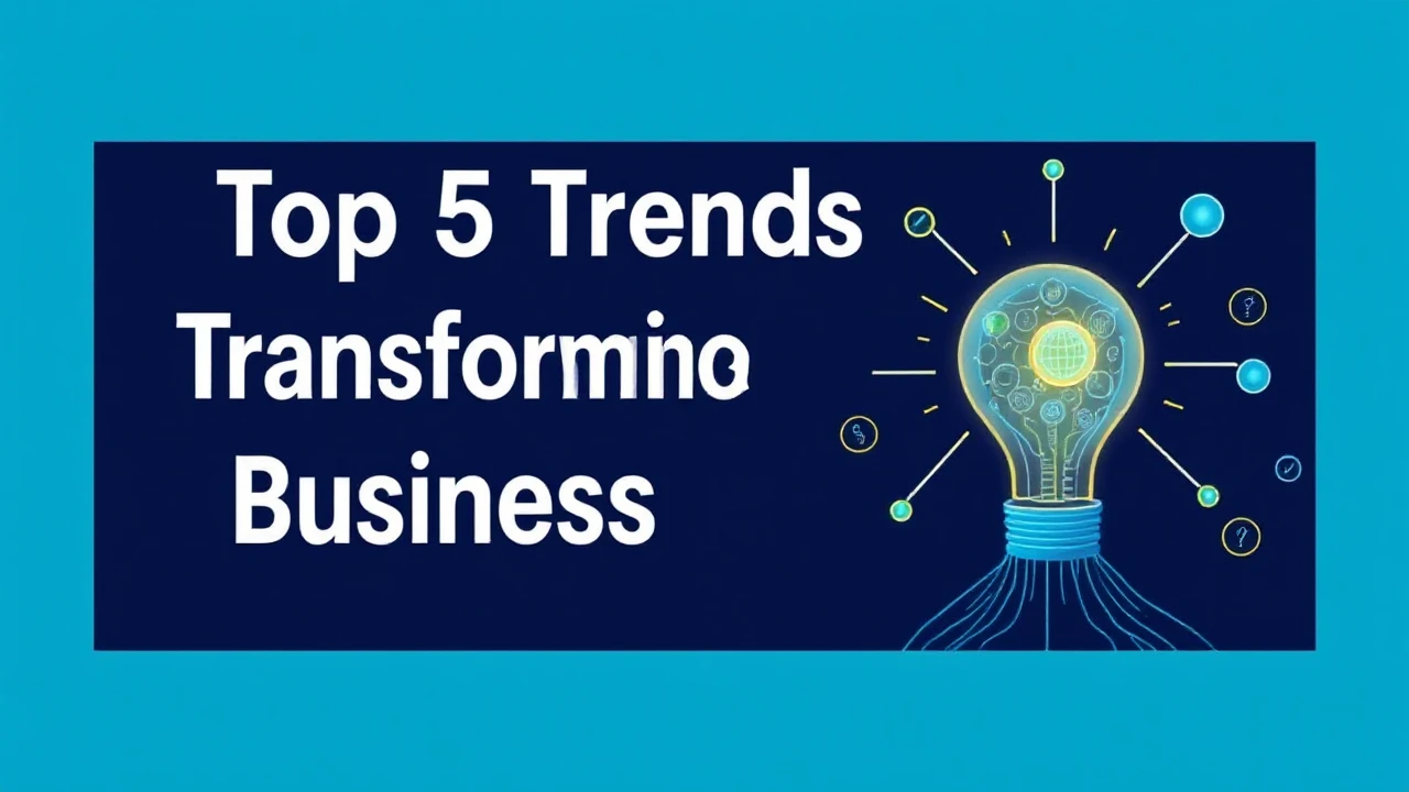 Delving into the Top 5 Trends Transforming the Future of Business Innovation