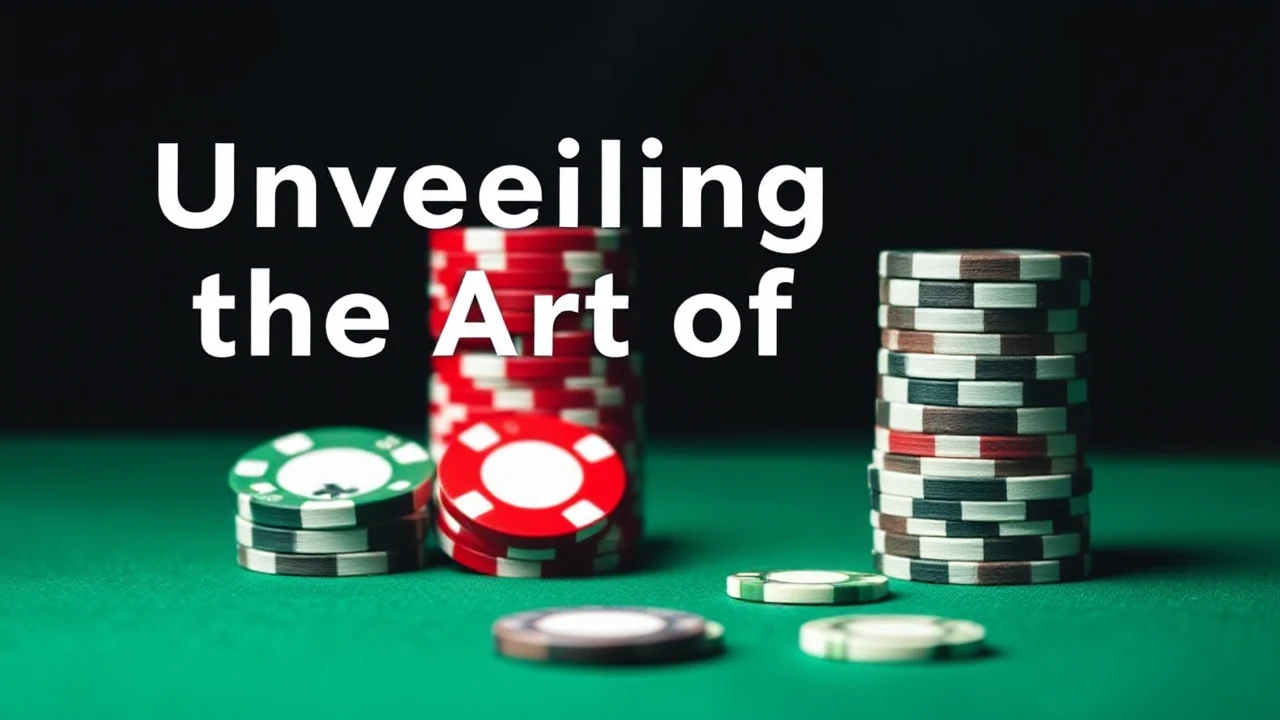 Unveiling the Art of Bluffing: Mastering Poker Mind Games