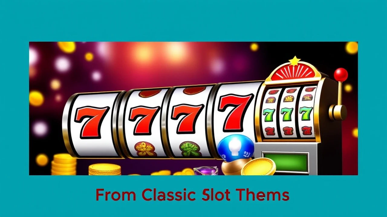 Progression of Casino Slot Themes: From Classic to Modern