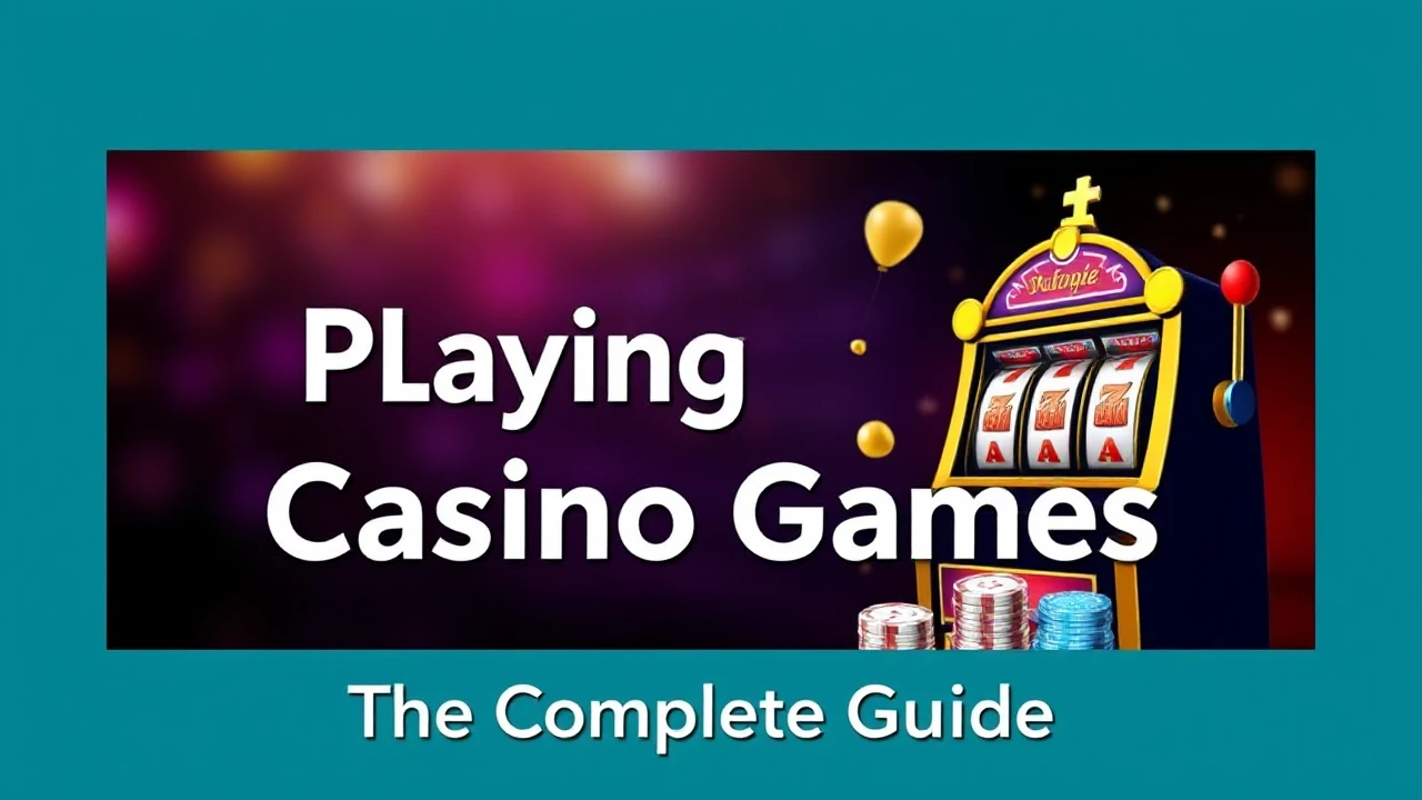 The Complete Guide to Playing Casino Games