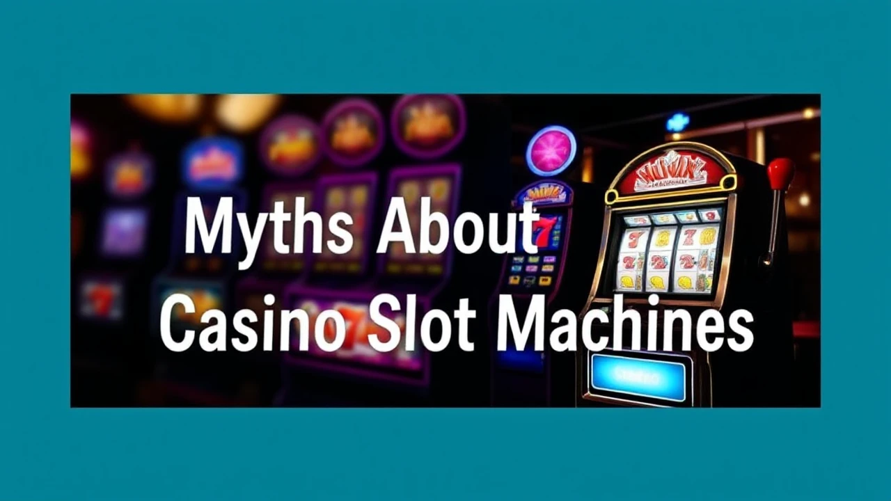 7 Common Myths About Casino Slot Machines