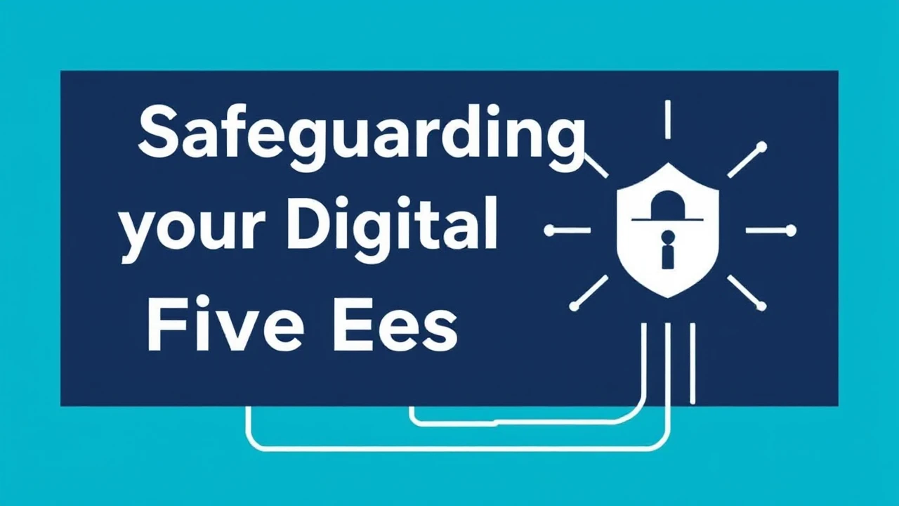 Safeguarding Your Digital Devices: Five Easy Tips