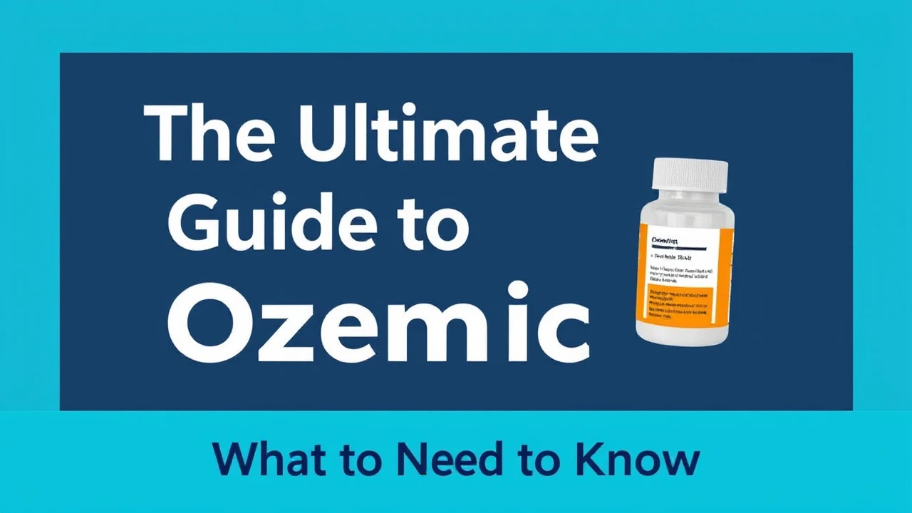 The Ultimate Guide to Ozempic: What You Need to Know